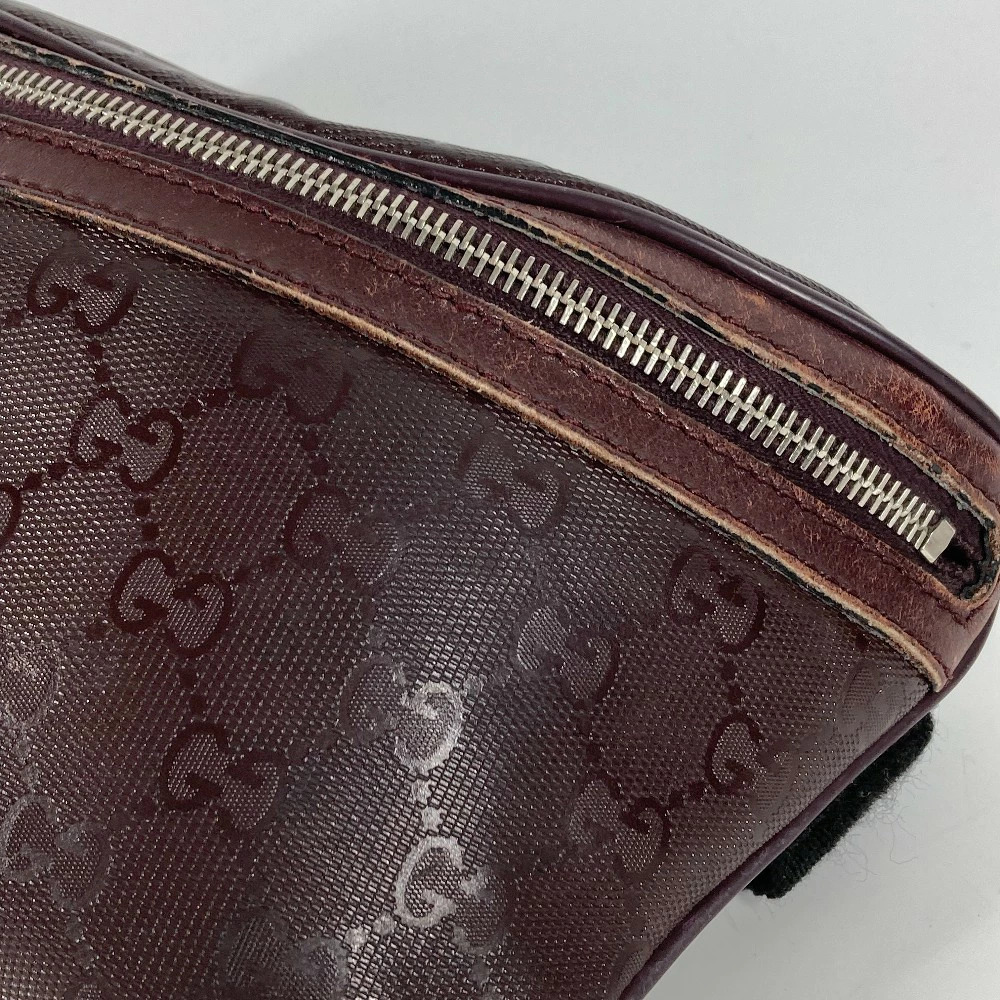 Gucci Crossbody Shoulder Belt Purple Bag Imprime Body Belt GG Crossbody Bum